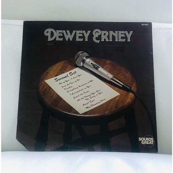 LP Dewey Erney, Ron Eschete Trio - The Second Set Vinyl Record - Picture 1 of 2